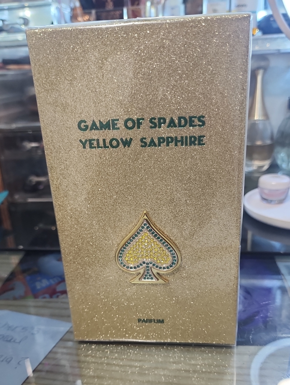 Game Of Spades Yellow sapphire